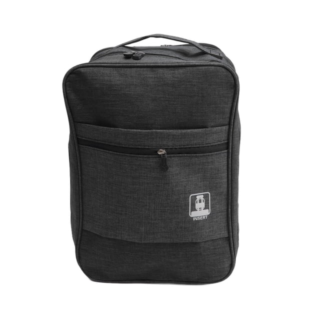 Sac de Rangement pour Chaussures, Sac de Voyage Portable Résistant à l'Usure Grande Capacité Imperméable pour le Camping pour les Chaussures de Sport pour les Chaussures de Danse à Usage Quotidien Bleu Marine, Noir