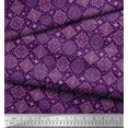 thumbnail image 3 of Soimoi Georgette Viscose Fabric Aztec Southwestern Print Sewing Fabric Yard 42 Inch Wide, 3 of 3