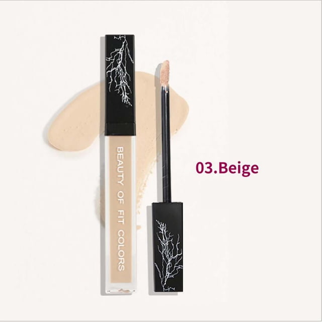FcBaudy Cache-Cernes, Cache-Cernes à Embout Perfection Couvrante, Cache-Cernes Multi-Usage, Cache-Cernes à Fini Très Lustré et Liquide Hydratant Naturel 8 ml Cache-Cernes Cache-Cernes