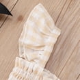 thumbnail image 5 of Combinaison Sans Manches à Motifs Treillis pour Filles Tout-Petits, 5 of 5