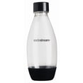 thumbnail image 2 of SodaStream 1L Classic Black Bottles, 2pk, Black, 2 of 2