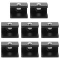 thumbnail image 2 of 8Pcs Glass Shelf Clamp Wall Mounted Glass Shelf Brackets Holders Support, 2 of 3