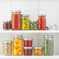 thumbnail image 3 of SUTENGDA Regular Mason Jars with Airtight Lids  Labels and Measures - 16 oz - [Set of 6] Airtight Canning Jars  Glass Jars, 3 of 6