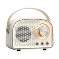 thumbnail image 1 of Chmadoxn Speaker Retro Bluetooth Speaker Mini Wireless Speaker With Riching In Clear Stereo Sound Portable Speaker Support FM, USB Drive, SD Card, AUX Bluetooth audio, 1 of 2