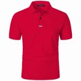 thumbnail image 4 of asjyhkr Golf Shirts for Men Quick drying Performance Short Sleeve Moisture-Wicking Workout Collared Shirts, 4 of 5