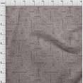 thumbnail image 4 of oneOone Rayon Black Fabric Writing Font Craft Projects Decor Fabric Printed By The Yard 56 Inch Wide, 4 of 5