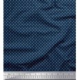 thumbnail image 1 of Soimoi Polyester Crepe Fabric Dots Dots Printed Fabric 1 Yard 52 Inch Wide, 1 of 5