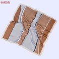 thumbnail image 3 of Womens Silk Like HeadTop for Fashion Pattern Large Square Satin Headscarf Wraps, 3 of 3