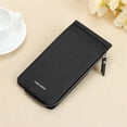 thumbnail image 2 of Pompotops Multifunctional Long Wallet, Women Zipper Pocket Leather Credit Card Holder Bifold Wallet With 26 Card Slots Clearance, 2 of 2