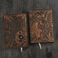 thumbnail image 1 of EGNMCR Diary NoteBook Notebooks for Work Retro Embossed Evil Dragon Notebook Dinosaur European Notepad Stereoscopic 100 Pages embossed notebook, 1 of 5