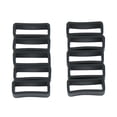 thumbnail image 1 of lionlar 10x Black Siliccone Watch Band 26mm Watch Replacement Loops Watch Phone Keeper ., 1 of 6
