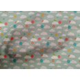 thumbnail image 4 of oneOone Cotton Poplin Fabric Insect|Balloon & Clouds Nature Print Sewing Fabric BTY 56 Inch Wide, 4 of 4