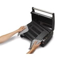 thumbnail image 2 of Hamilton Beach Indoor Electric Searing Grill with Viewing Window, Stainless Steel Housing, 1200 Watts, Adjustable Temperature to 450°F, 25361C, 2 of 8
