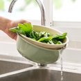 thumbnail image 4 of Fruit Basket for Kitchen Sieves Sink Strainer Kitchen Double Drainage Basket Fruit Vegetable Washing Strainer Multi-Purpose Washing Storage Basket Kitchen Cleaning Accessories Kitchen Sink Strainer, 4 of 7