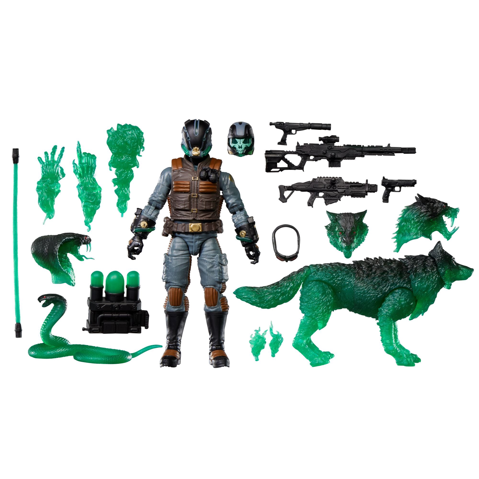 G.I. Joe Classified Series, figurine 170 Ghost Viper et bêtes D.I.R.E.