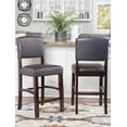 thumbnail image 4 of Tabouret de comptoir espresso Benson, 4 of 8