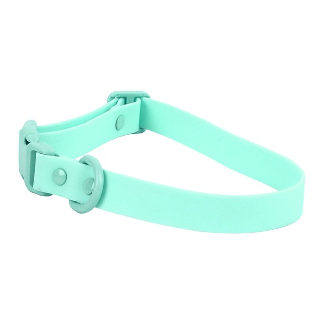Collier pour Animaux de Compagnie, Confortable Imperméable à l'Eau, Facile à Nettoyer, Collier Léger Réglable en PVC pour Chiens