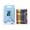 Blue, variant on 2 Packs Christmas Crayons, 8-Color Graffiti Painting Pens for Kids, Oil Pastel Art Stationery for Classroom Rewards and Small Gifts