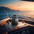 thumbnail image 2 of Car Compass for Vehicles, Fine Plastic and Metal, Easy-Mount Design, Ideal for Cars, Trucks, and Boats, 2 of 6