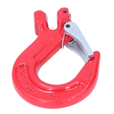 YUMILI Crochet de sécurité en acier allié Heavy Duty Treuil Chape Slip Hook pour Ship Automotive Freight(1.12T)