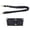Black, variant on Portable Reusable Cup Sleeve with Adjustable Shoulder Strap for Hands-Free Carrying and Body Attachment