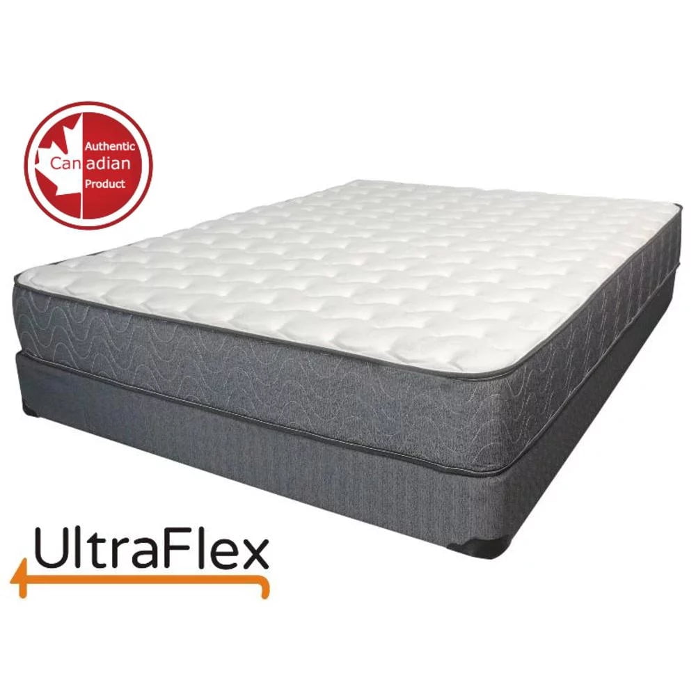 UltraFlex MAJESTIC- Medium Firmness, CertiPUR-US® Certified Foam Mattress with Premium Cool Gel Memory Foam, Supportive Comfort for Pressure Relief, and Cool Sleep (Made in Canada)- Twin/Single Size