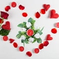 thumbnail image 4 of Fridja Clearance Peony Candlestick Wreath Simulation Flowers European Holiday Decorations Wedding Desktop Decorations Home Decoration for New Home, 4 of 6