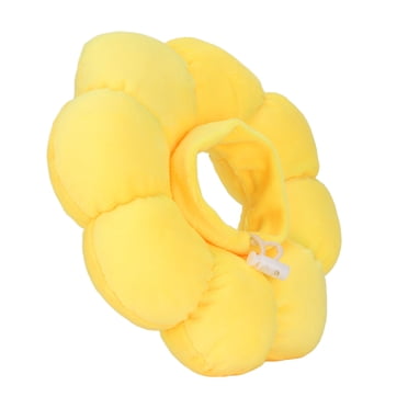 Collier Cône pour Chat, Collier de Récupération Mignon pour Chat Protecteur Confortable en Forme de Tournesol pour Chat TP,S,m,L