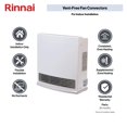thumbnail image 4 of Rinnai FC510N Ventless Natural Gas Heater, Energy-Efficient Space Heater with Programmable Thermostat, 4 of 4