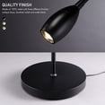 thumbnail image 2 of O&rsquo;Bright Ray &ndash; Lampe sur Pied à Faisceau DEL Réglable, Projecteur à Intensité Variable et Zoomable, Col de Cygne Flexible, Lampe sur Pied pour Lecture/artisanat, Travail, 2 of 7