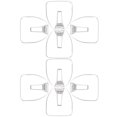 thumbnail image 2 of 8pcs Clear Wall Hooks Sticky Hanging Hooks Towel Hooks for Bathroom Kitchen, 2 of 9
