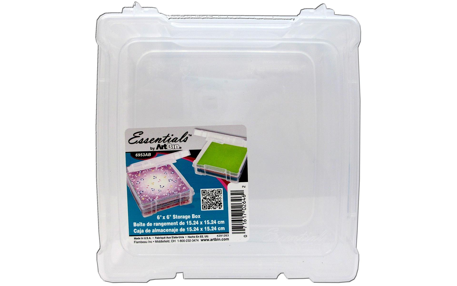 ArtBin Boîte Essentielle-6"X6" Translucide