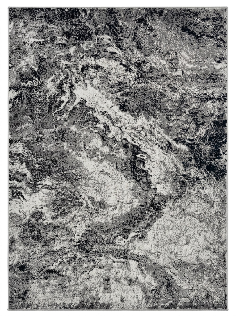 Rug Branch Collection Sakarya Tapis de couloir d'intérieur contemporain abstrait Splash