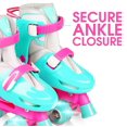 thumbnail image 4 of MADD GEAR - ZYCOM LIGHT-UP QUAD SKATES - Teal Pink, 4 of 9