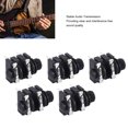 thumbnail image 3 of 5Pcs 6.35mm 4P Stereo Socket 6.5mm Input Plastic Electric Guitars Jack Socket Replacement For Microphone, 3 of 8