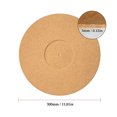 thumbnail image 3 of Labymos Tapis de Disque en Liège 12 Pouces Tapis de Lecteur de Vinyle Tapis de Disque Gramophone Tapis Absorbant les Chocs Réduit le Bruit Antistatique, 3 of 8