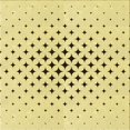 thumbnail image 1 of Ahgly Company Tapis d'Intérieur Lavable en Machine Carré Transitionnel Jaune Soleil, 5 Pieds Carré, 1 of 7