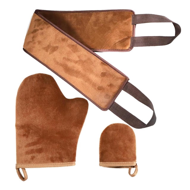 Self Tanning Applicator Lotion Mousse Gloves Brown