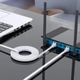 thumbnail image 3 of Cat 7 Ethernet Cable, Shielded Ethernet Cable Flat RJ45 Network LAN Cord Support 10Gbps 600Mhz - Compatible with Cat5/Cat6 Network, 3 of 9