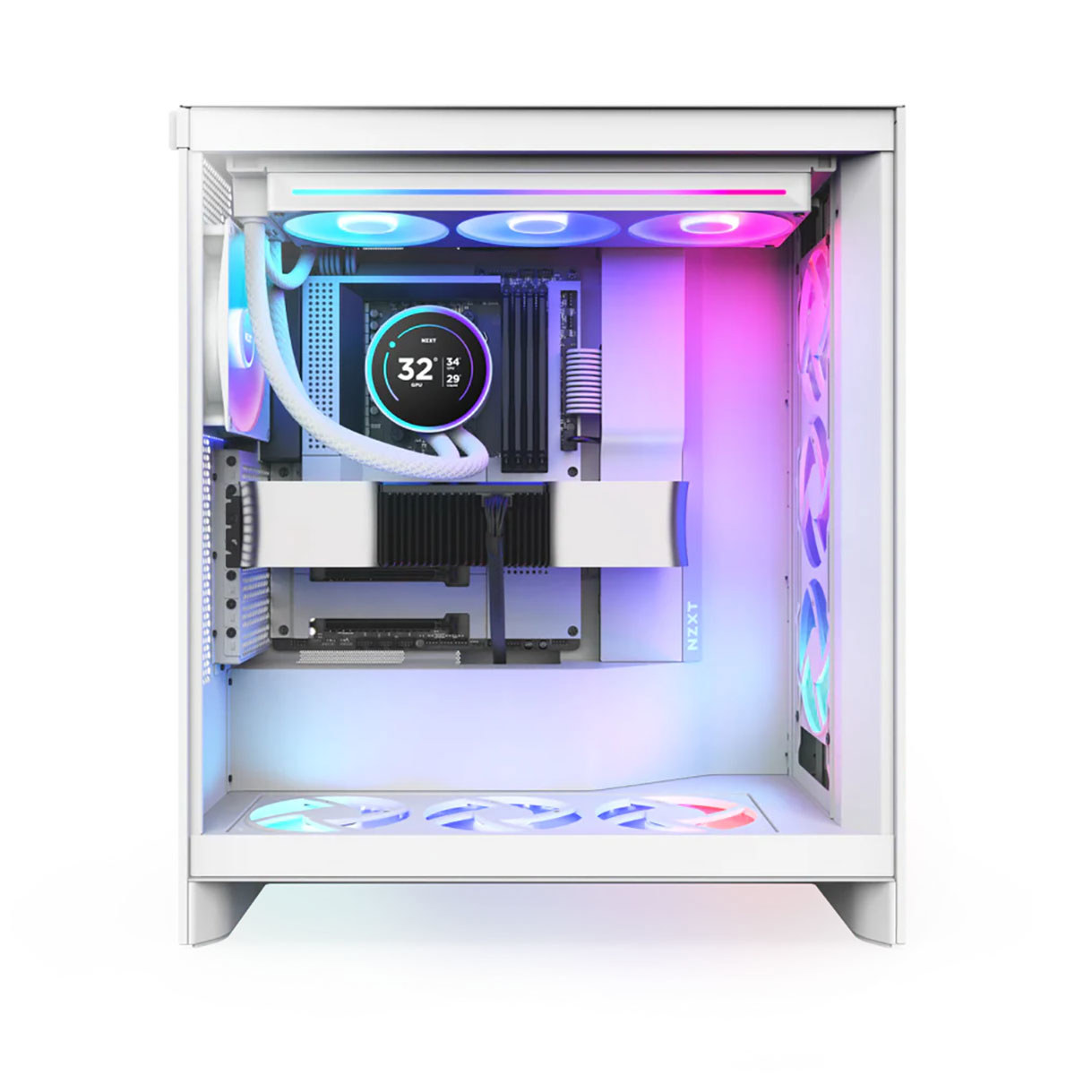 NZXT Kraken Elite RGB 360mm All-in-One Liquid CPU Cooler with LCD