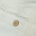 thumbnail image 4 of Move Over White Tassel Pillowcases King with Button Closure, Boho Tassel Pillow Cover Set of 2, 100% Washed Microfiber, 2 Pack, 4 of 7