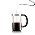 thumbnail image 2 of Cafetière à piston Française Chambord, 34 oz, chrome, 2 of 4