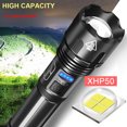 thumbnail image 4 of Pisexur Powerful LED Flashlight XHP50 Torch USB Rechargeable Lamp Ultra Brigh on Clearance, 4 of 8