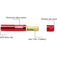 thumbnail image 3 of HAOAN LED Mini Flashlight  Super Bright Small Handheld Pocket Flashlights  Tactical High Lumens Pen Light for Camping Outdoor Emergency  AA Battery Powered (Not Include)  1 Pack (Black), 3 of 7