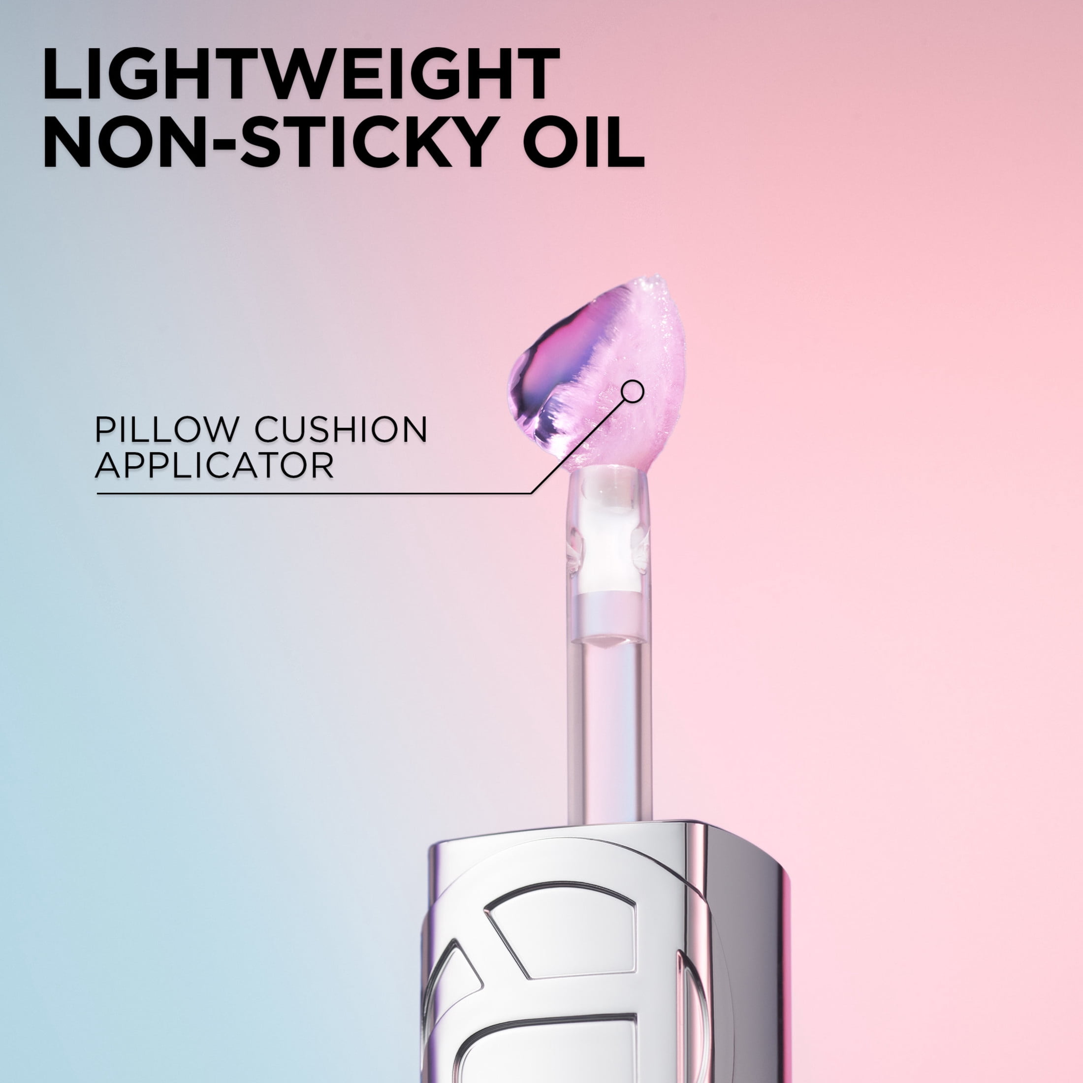 L’Oréal Paris Huile à Lèvres Teintée Plump Ambition, Brillant à lèvres repulpant, Léger picotement, Non collant, Hydratant, infusé d'acide hyaluronique, NUDE MACARON, 5 ml