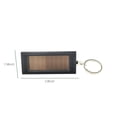 thumbnail image 3 of Nilvkv Solar Rechargeable Flashlight LED Mini Household Flashlight Small Flashlight Portable Keychain Light, 3 of 6