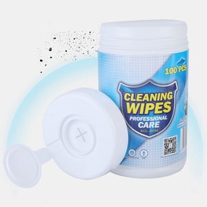 Non-tissés Prévenir le vieillissement Désinfecter les essuie-glaces, 100PCS Wipes de nettoyage, pour tablettes Ordinateur portable