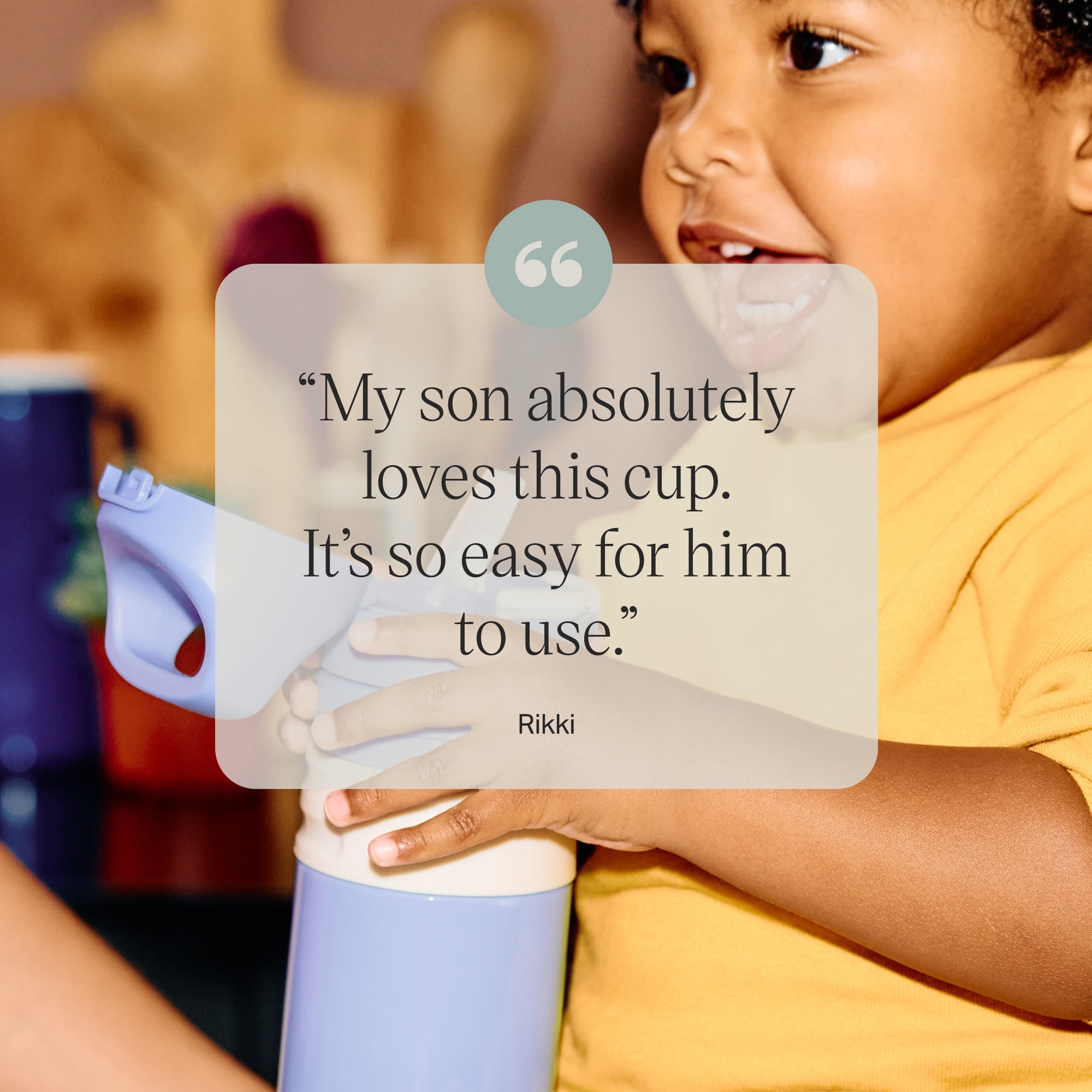 Tommee Tippee Insulated on-the-go Straw Cup, 2x 11oz Cups, 18 Months+, Spill Proof Toddler Water Bottle, Push-To-Open Lid, Blue and Red