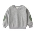 thumbnail image 1 of YTDSCS Chandail en Molleton à Col Rond pour Garçons 2-8T, Pull Décontracté pour Enfants, Printemps Automne, Coton, pour Tout-Petits, 1 of 7