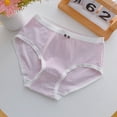 thumbnail image 2 of Ultra-Soft Cotton Imitation Girls Underwear - Breathable Mid Rise Hypoallergenic Panties (3-15Y), 2 of 3